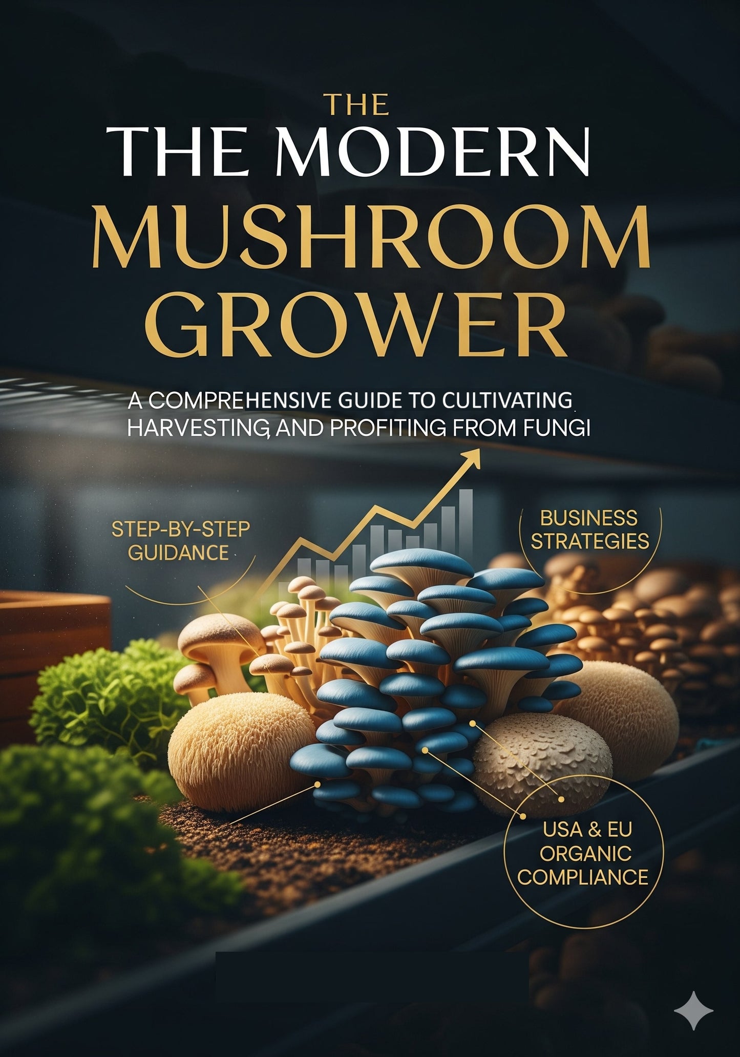 The Modern Mushroom Grower: A Comprehensive Guide to Cultivating, Harvesting, and Profiting from Fungi (eBook)